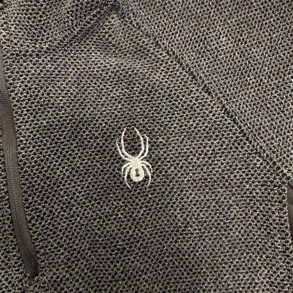 Spyder Boundless Quarter Zip Hoodie Men’s XL Grey Streetwear Cozy Gorpcore - Picture 12 of 16